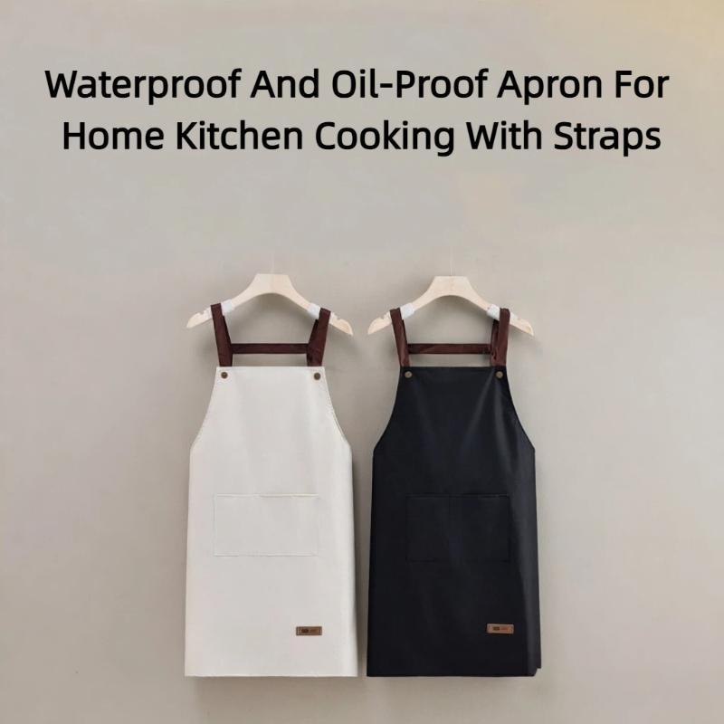 Home Cooking Restaurant - 【SY】Waterproof And Oil Proof Apron For