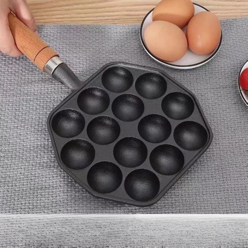 Baking Takoyaki Pan 14 Holes G - огляд і ціна Dosa Pan Iron
