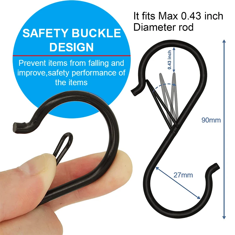 10 /100pcs Metal Hanging Hooks - огляд і ціна Dosa Pan Iron