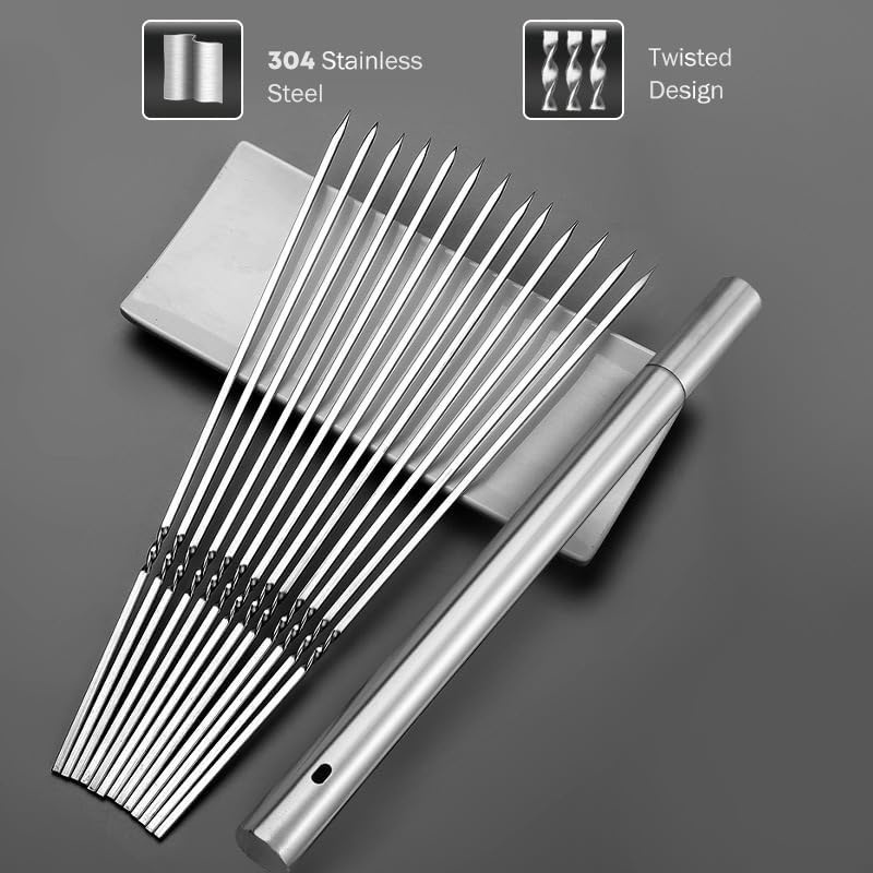 Stainless Steel Barbecue Skewe - огляд і ціна Dosa Pan Iron