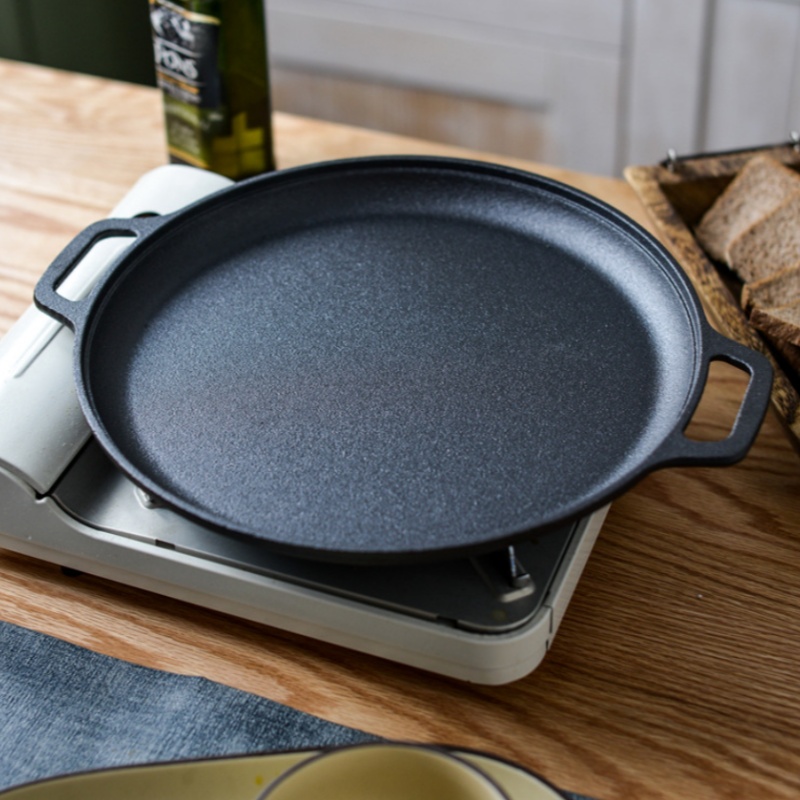 JUSTINLAU Double-Ear Frying Pa - огляд і ціна Dosa Pan Iron