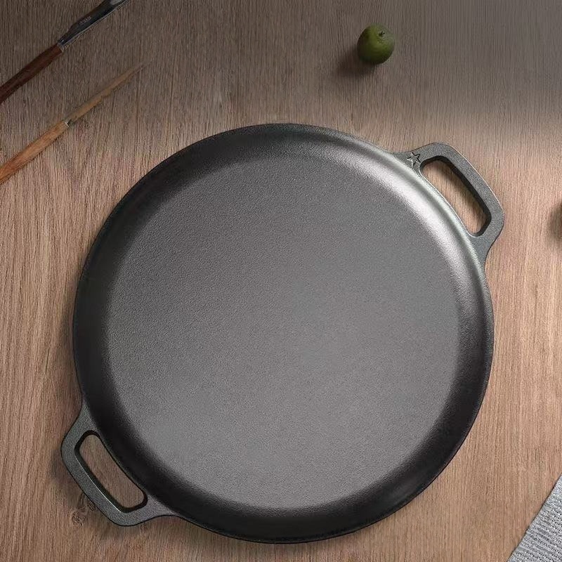 JUSTINLAU Double-Ear Frying Pa - огляд і ціна Dosa Pan Iron