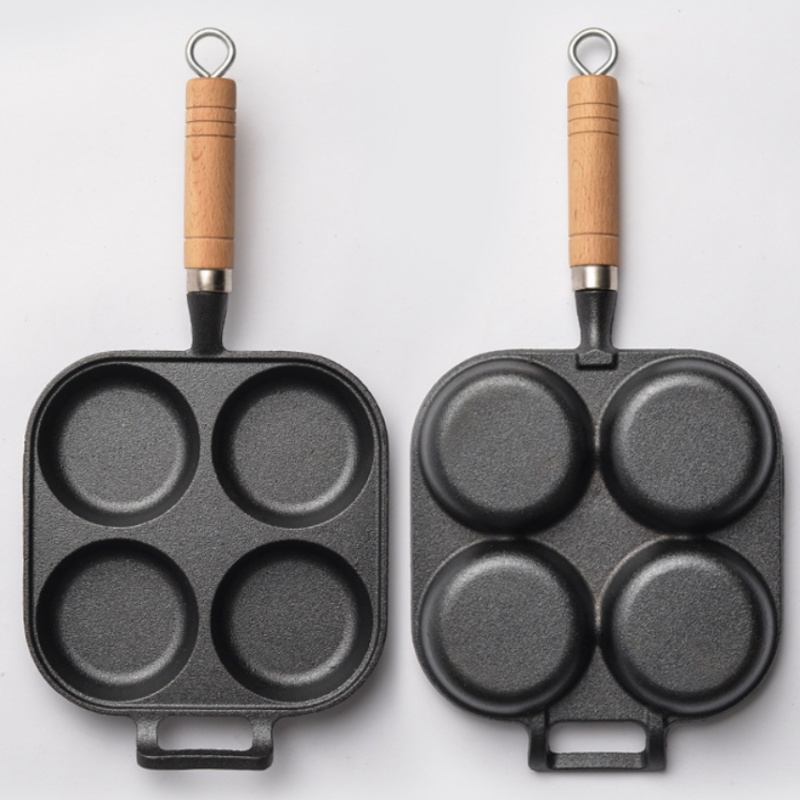 JUSTINLAU 2/4-Hole Cast Iron O - огляд і ціна Dosa Pan Iron