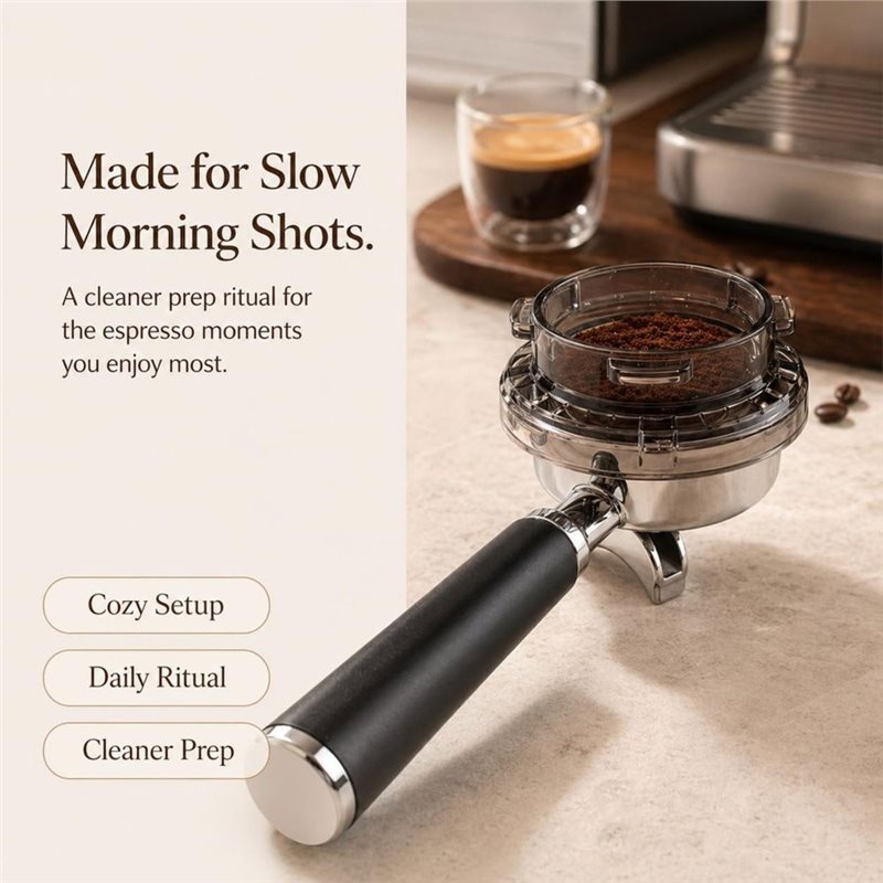B51CNEW! Twist-Lock Portafilte - огляд і ціна Breville Espresso Barista Express